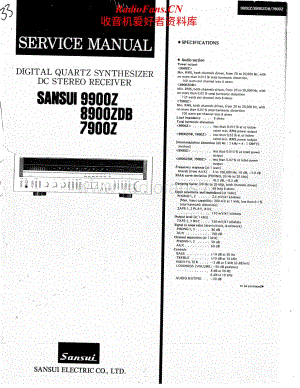 Sansui-9900Z-8900ZDB-7900Z-Service-Manual (2)电路原理图.pdf