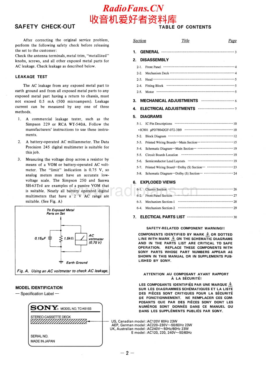 Sony-TC-K615S-Service-Manual电路原理图.pdf_第2页