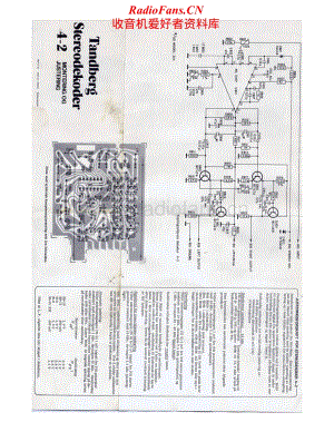 Tandberg-4-Schematic电路原理图.pdf
