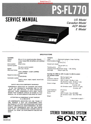 Sony-PS-FL770-Service-Manual电路原理图.pdf
