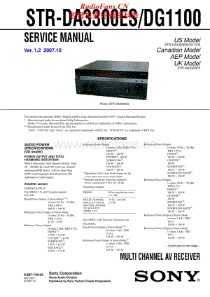 Sony-STR-DA3300ES-Service-Manual电路原理图.pdf