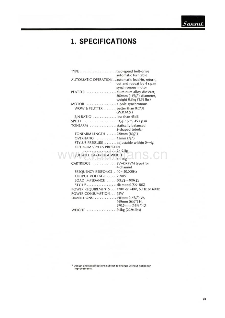 Sansui-FR-3080-Service-Manual电路原理图.pdf_第3页