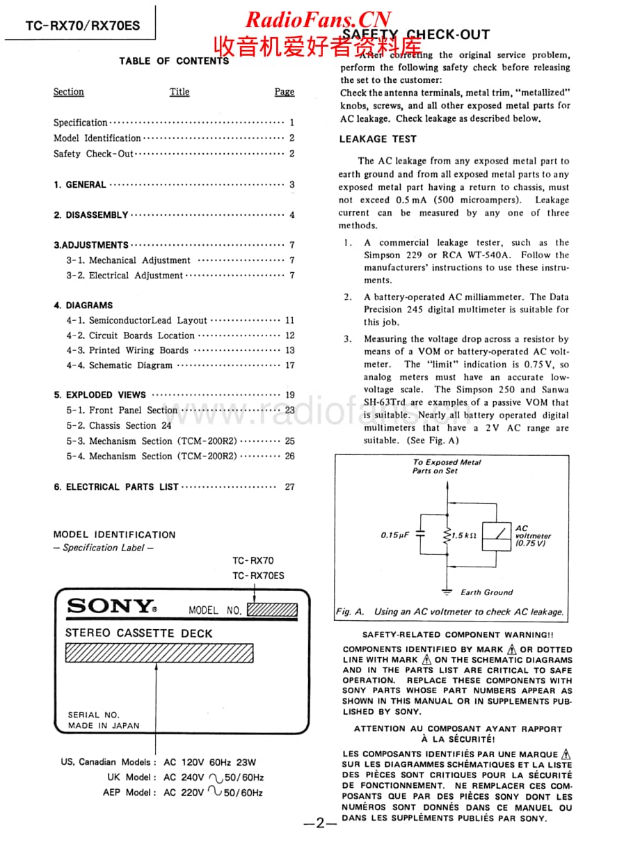 Sony-TC-RX70-Service-Manual电路原理图.pdf_第2页