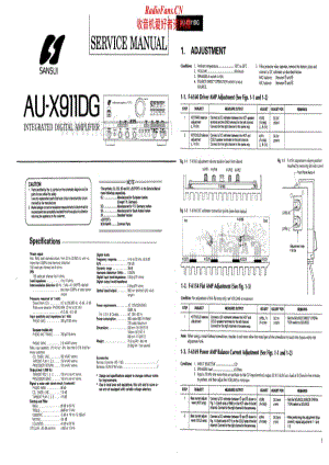 Sansui-AUX-911-DG-Service-Manual电路原理图.pdf