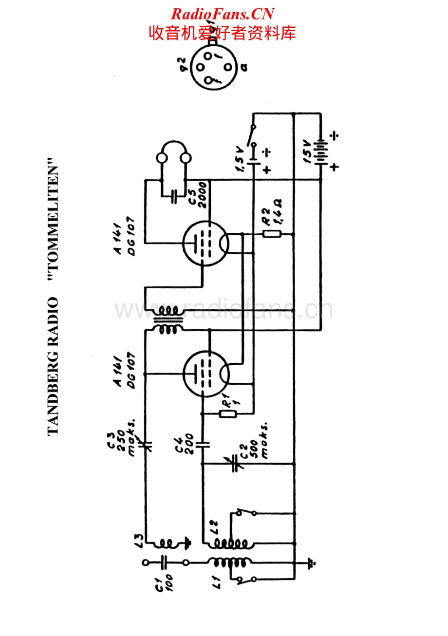 Tandberg-Tommeliten-Schematic电路原理图.pdf_第2页