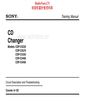 Sony-CDP-CX450-Service-Manual电路原理图.pdf