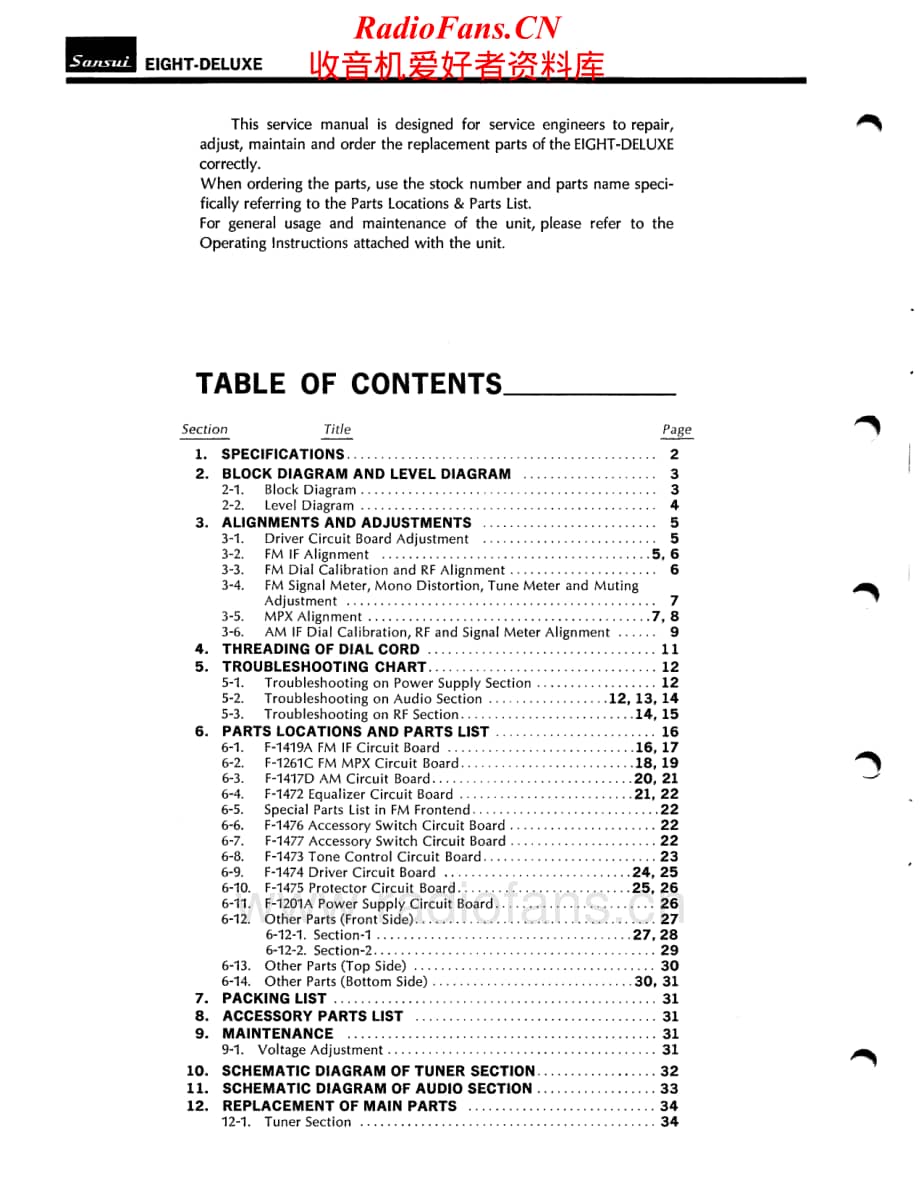 Sansui-8-Deluxe-Service-Manual电路原理图.pdf_第2页