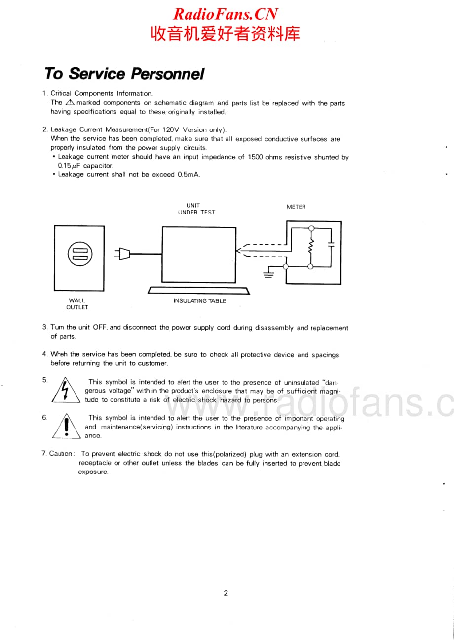 Sherwood-AM-7040-Service-Manual电路原理图.pdf_第2页