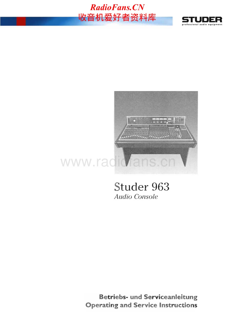 Studer-963-Service-Manual-Section-1电路原理图.pdf_第1页