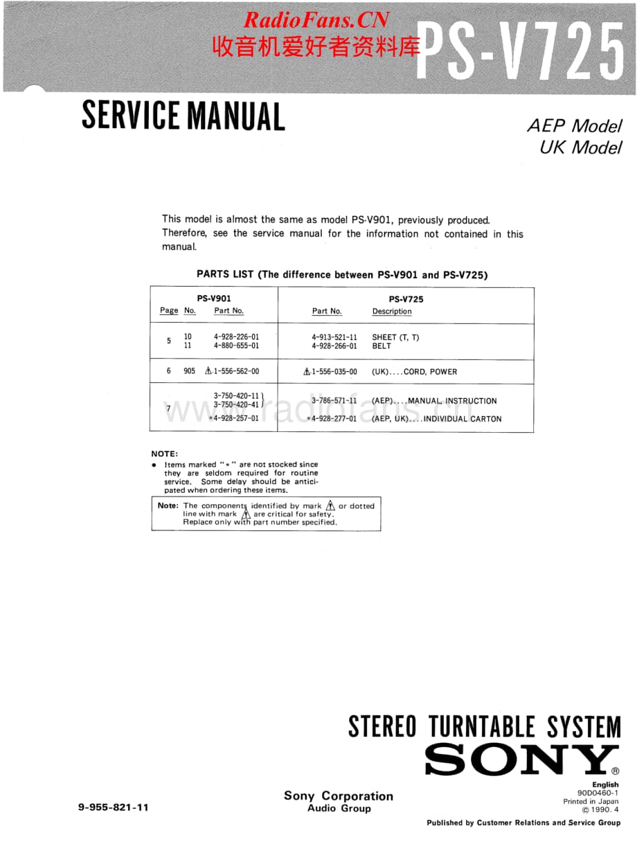 Sony-PS-V725-Service-Manual电路原理图.pdf_第1页