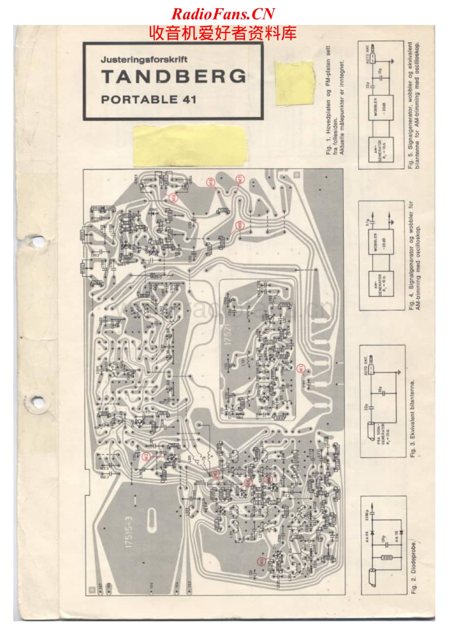 Tandberg-TP-41-Schematic电路原理图.pdf_第1页