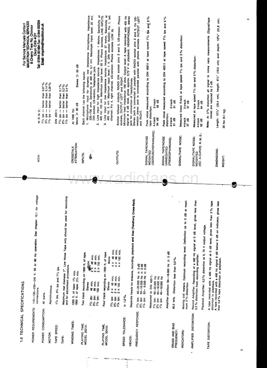 Tandberg-3021-X-Service-Manual电路原理图.pdf_第3页