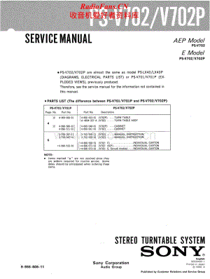Sony-PS-V702-Service-Manual电路原理图.pdf