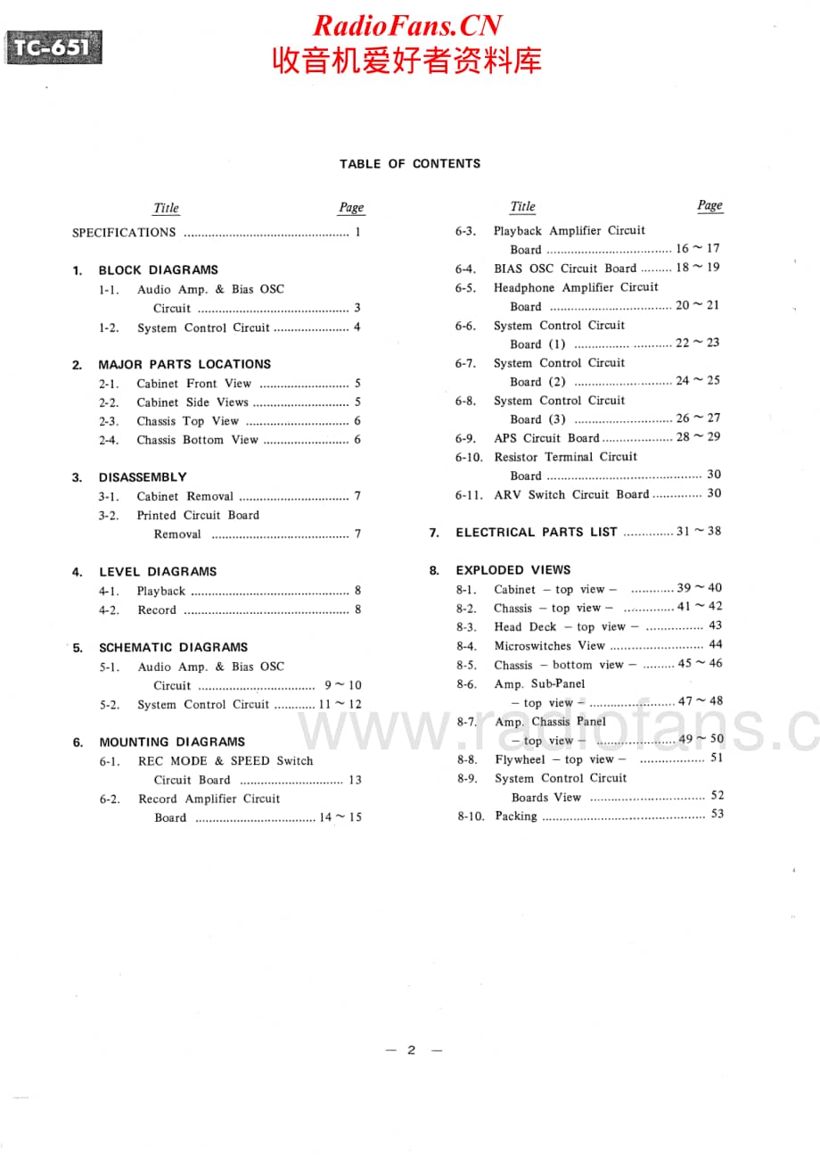 Sony-TC-651-Service-Manual电路原理图.pdf_第2页