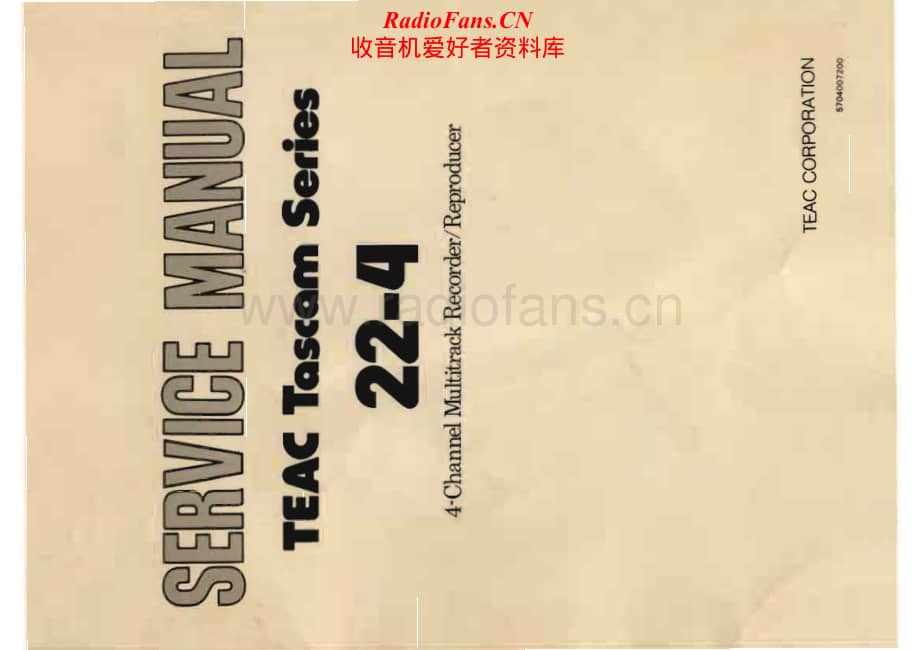 Tascam-22-4-Service-Manual电路原理图.pdf_第1页