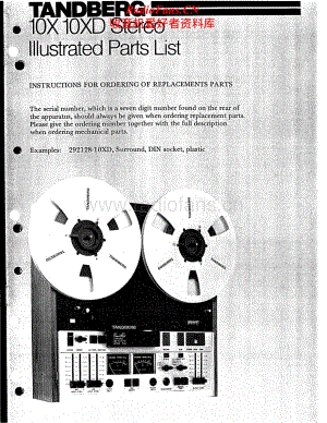 Tandberg-10-XD-Service-Manual (1)电路原理图.pdf