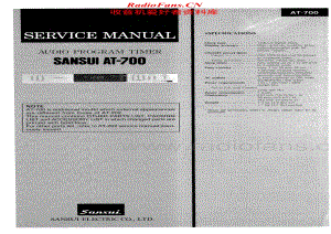 Sansui-AT-700-Service-Manual电路原理图.pdf