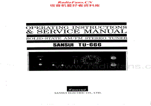 Sansui-TU-666-Service-Manual电路原理图.pdf