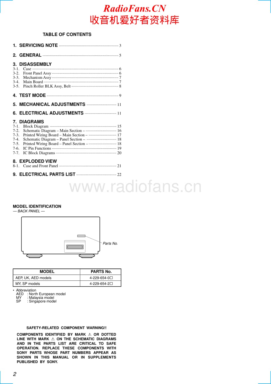 Sony-TC-SP55-Service-Manual电路原理图.pdf_第2页