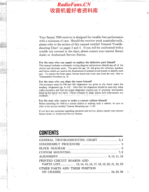 Sansui-7000-Service-Manual电路原理图.pdf