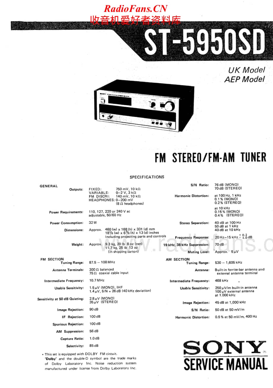 Sony-ST-5950SD-Service-Manual电路原理图.pdf_第1页