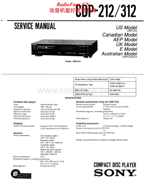 Sony-CDP-312-Service-Manual电路原理图.pdf