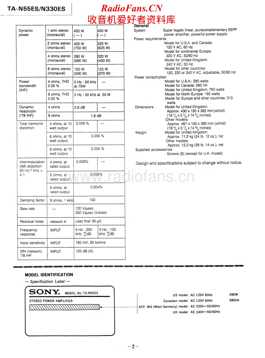 Sony-TA-N55-ES-TA-N330-ES-Service-Manual (1)电路原理图.pdf_第2页