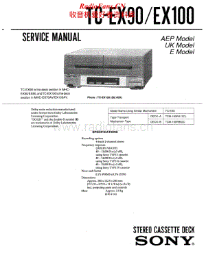 Sony-TC-EX90-Service-Manual电路原理图.pdf