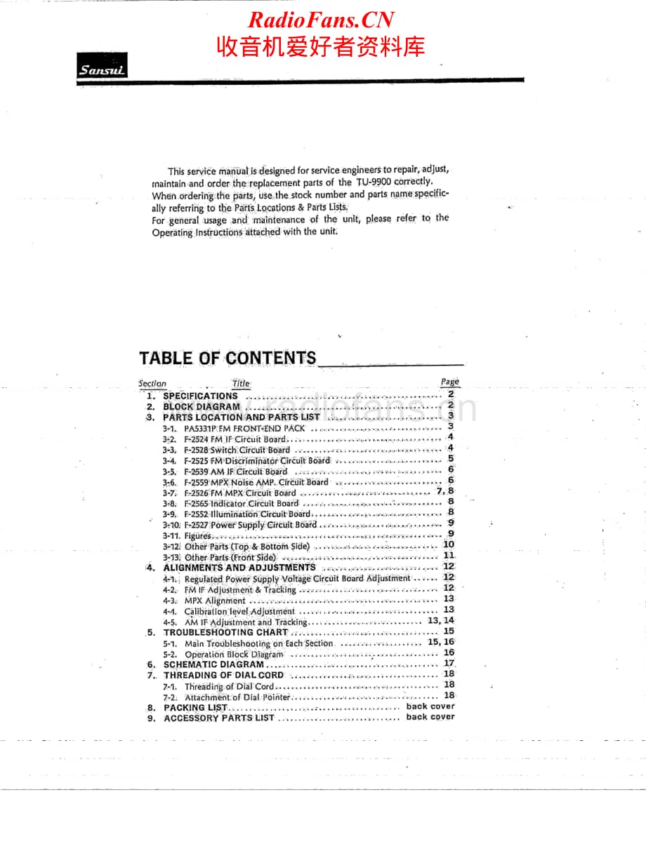 Sansui-TU-9900-Service-Manual电路原理图.pdf_第2页