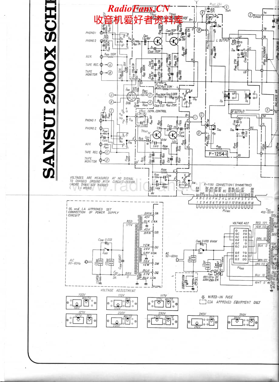Sansui-2000X-Schematic电路原理图.pdf_第2页