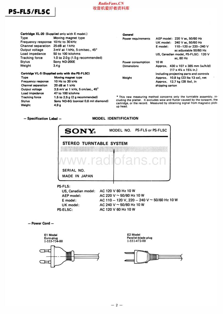 Sony-PS-FL5C-Service-Manual电路原理图.pdf_第2页