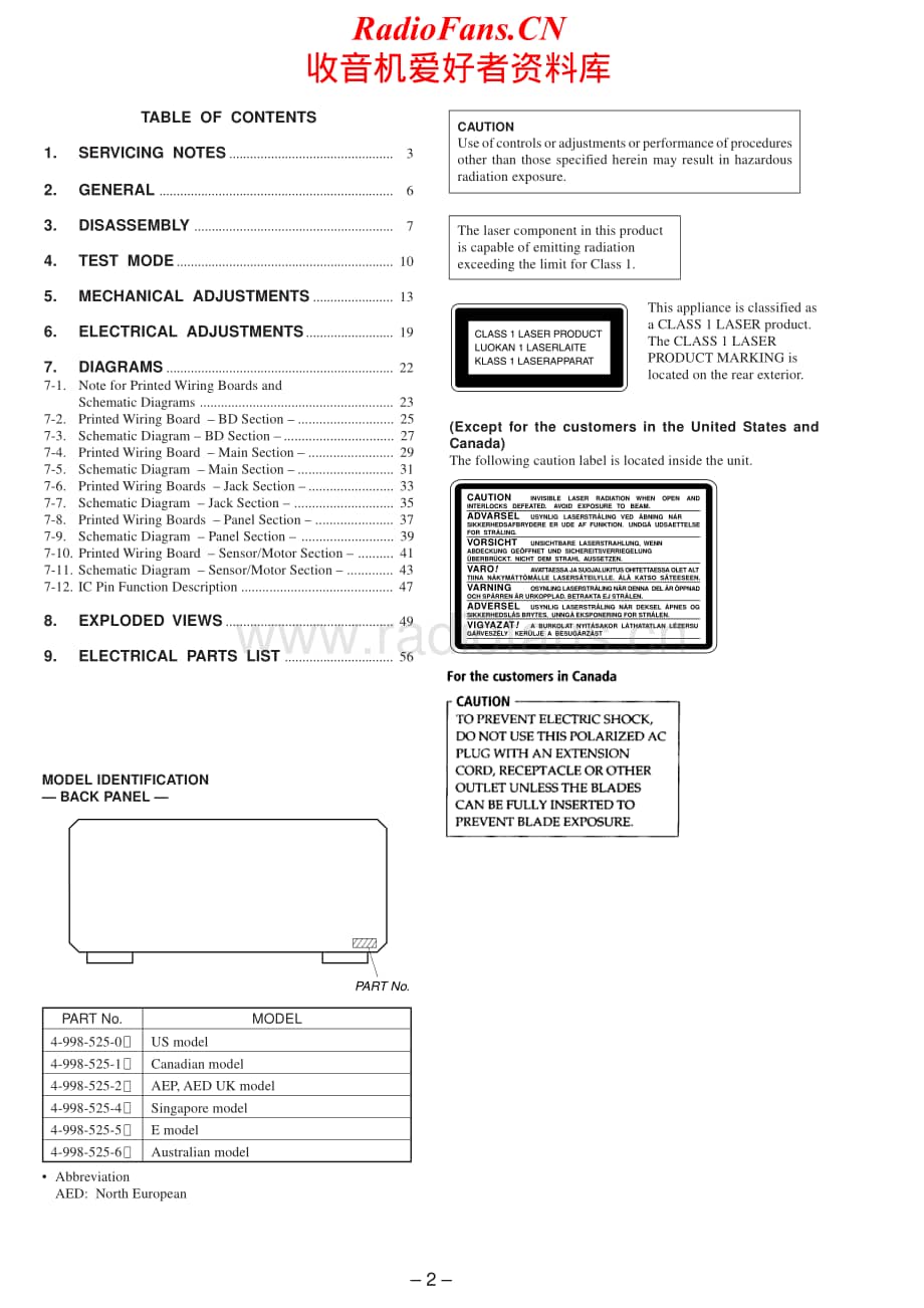 Sony-CDP-CX220-Service-Manual电路原理图.pdf_第2页