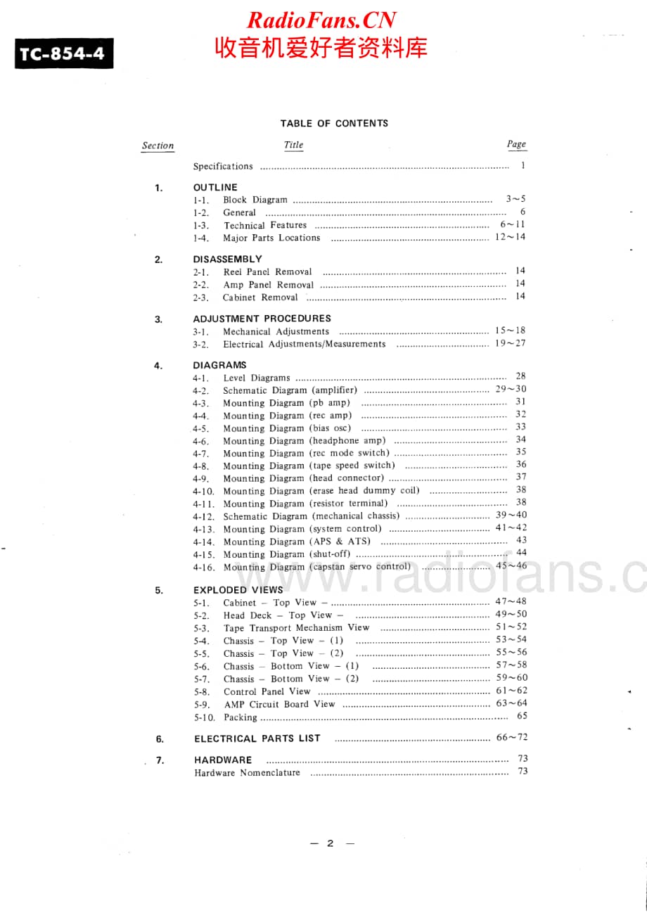 Sony-TC-854-4-Service-Manual电路原理图.pdf_第2页