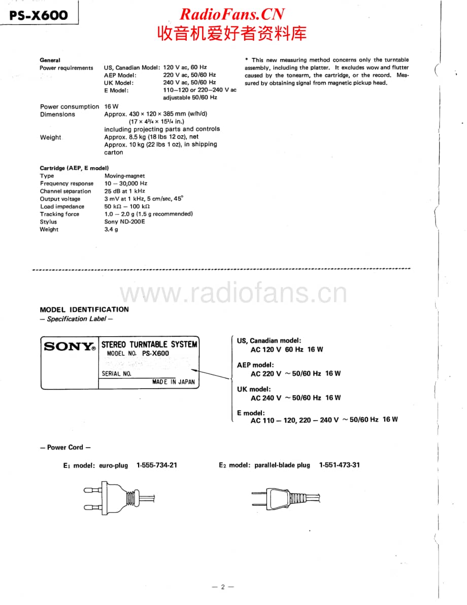 Sony-PS-X600-Service-Manual电路原理图.pdf_第2页