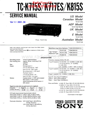 Sony-TC-K717ES-Service-Manual电路原理图.pdf