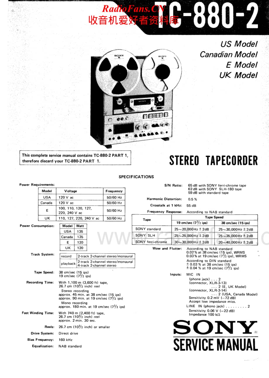 Sony-TC-880-Mk2-Service-Manual电路原理图.pdf_第1页