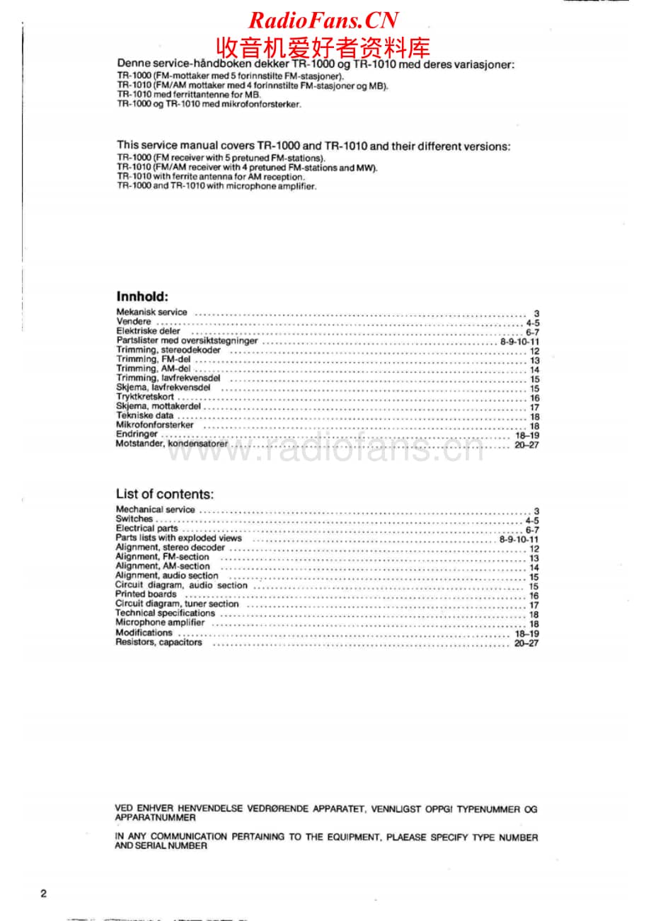 Tandberg-TR-1010-Service-Manual电路原理图.pdf_第2页