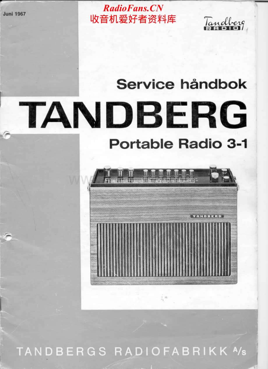 Tandberg-TP-31-Service-Manual电路原理图.pdf_第1页