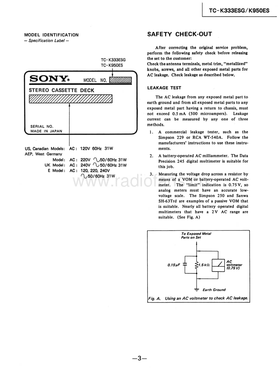 Sony-TC-K333ESG-Service-Manual电路原理图.pdf_第3页