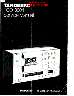 Tandberg-TCD-3004-Service-Manual电路原理图.pdf