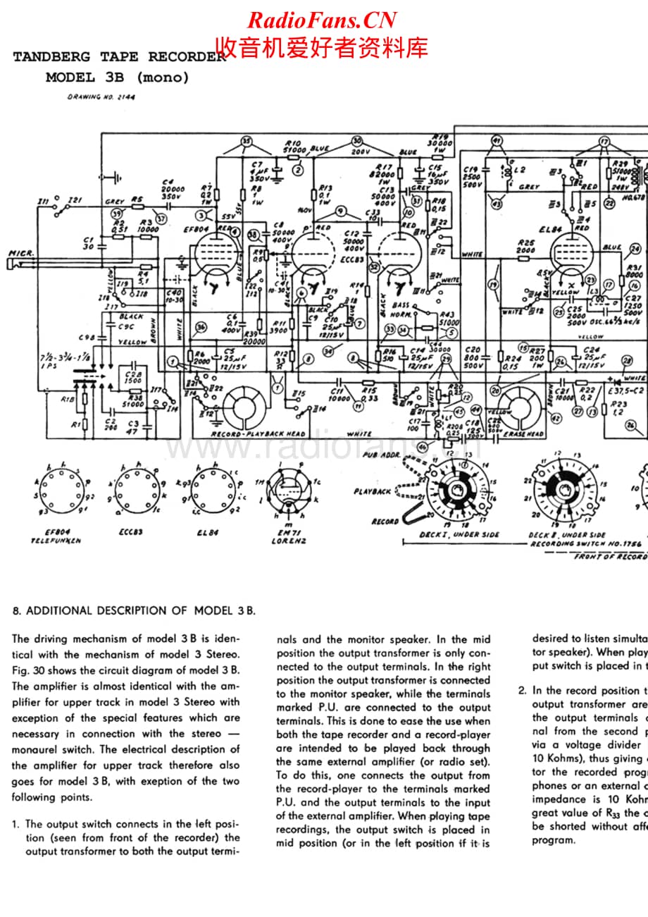 Tandberg-3-B-Schematic电路原理图.pdf_第1页