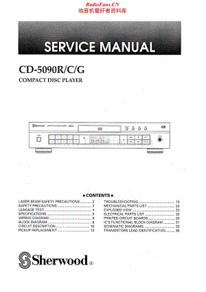 Sherwood-CD-5090C-Service-Manual (1)电路原理图.pdf