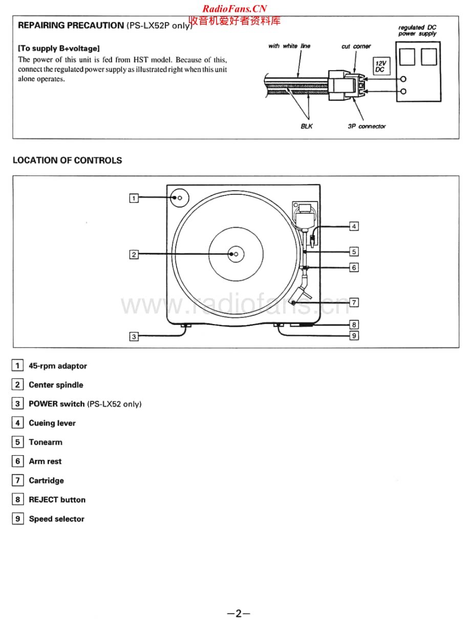 Sony-PS-LX52-Service-Manual电路原理图.pdf_第2页