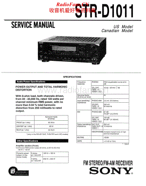Sony-STR-D1011-Service-Manual电路原理图.pdf
