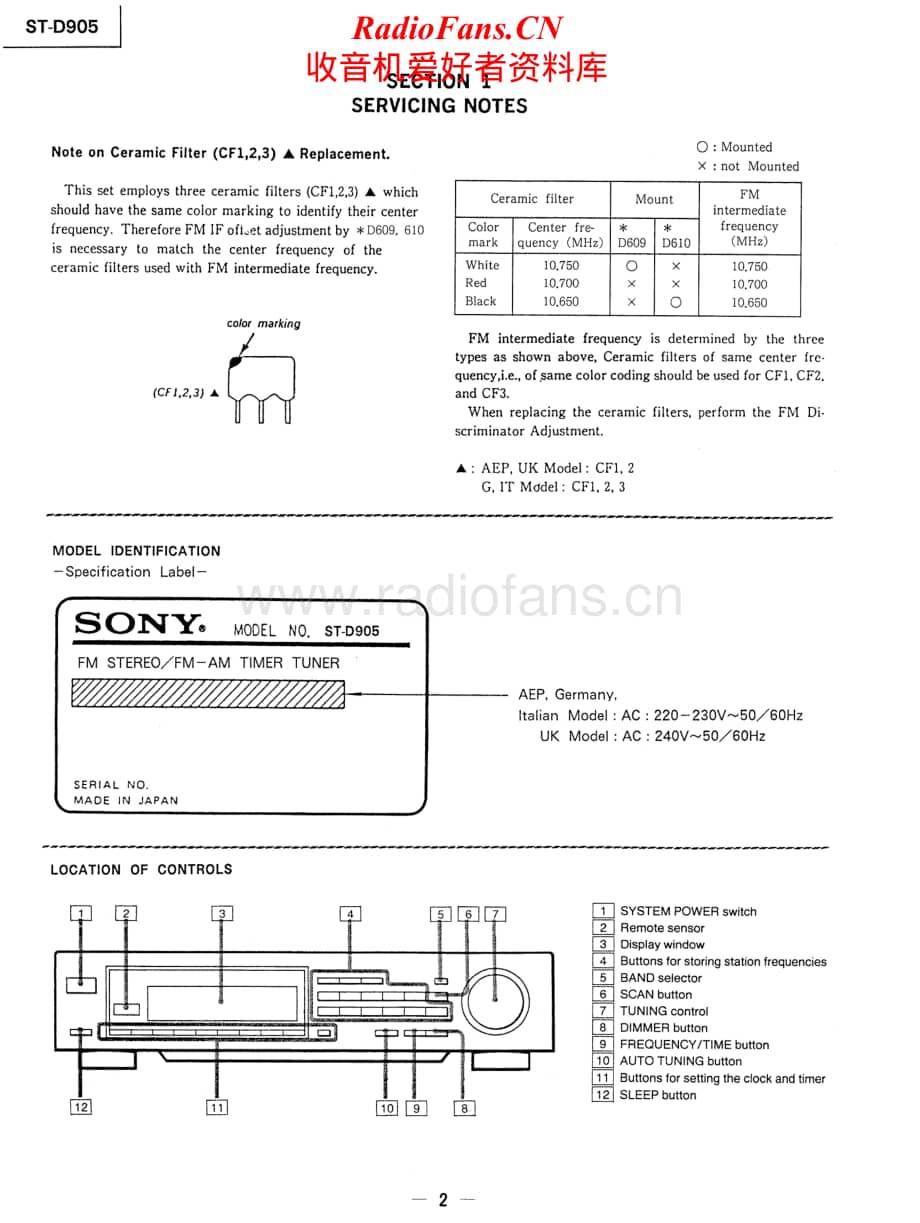 Sony-ST-D905-Service-Manual电路原理图.pdf_第2页