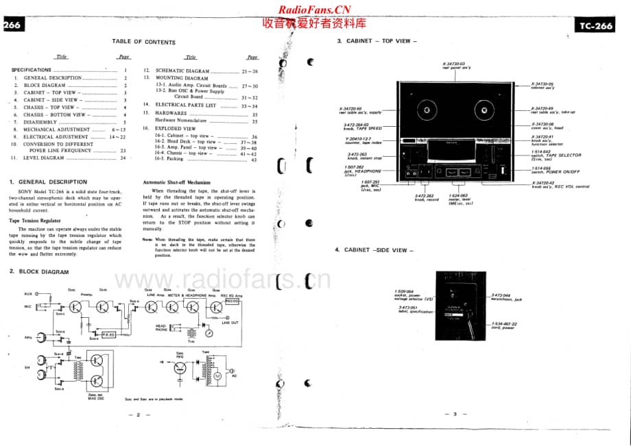 Sony-TC-266-Service-Manual电路原理图.pdf_第2页