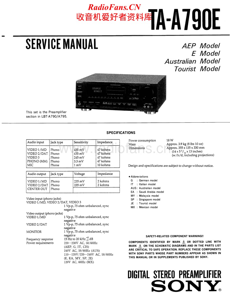 Sony-TA-A790E-Service-Manual电路原理图.pdf_第1页