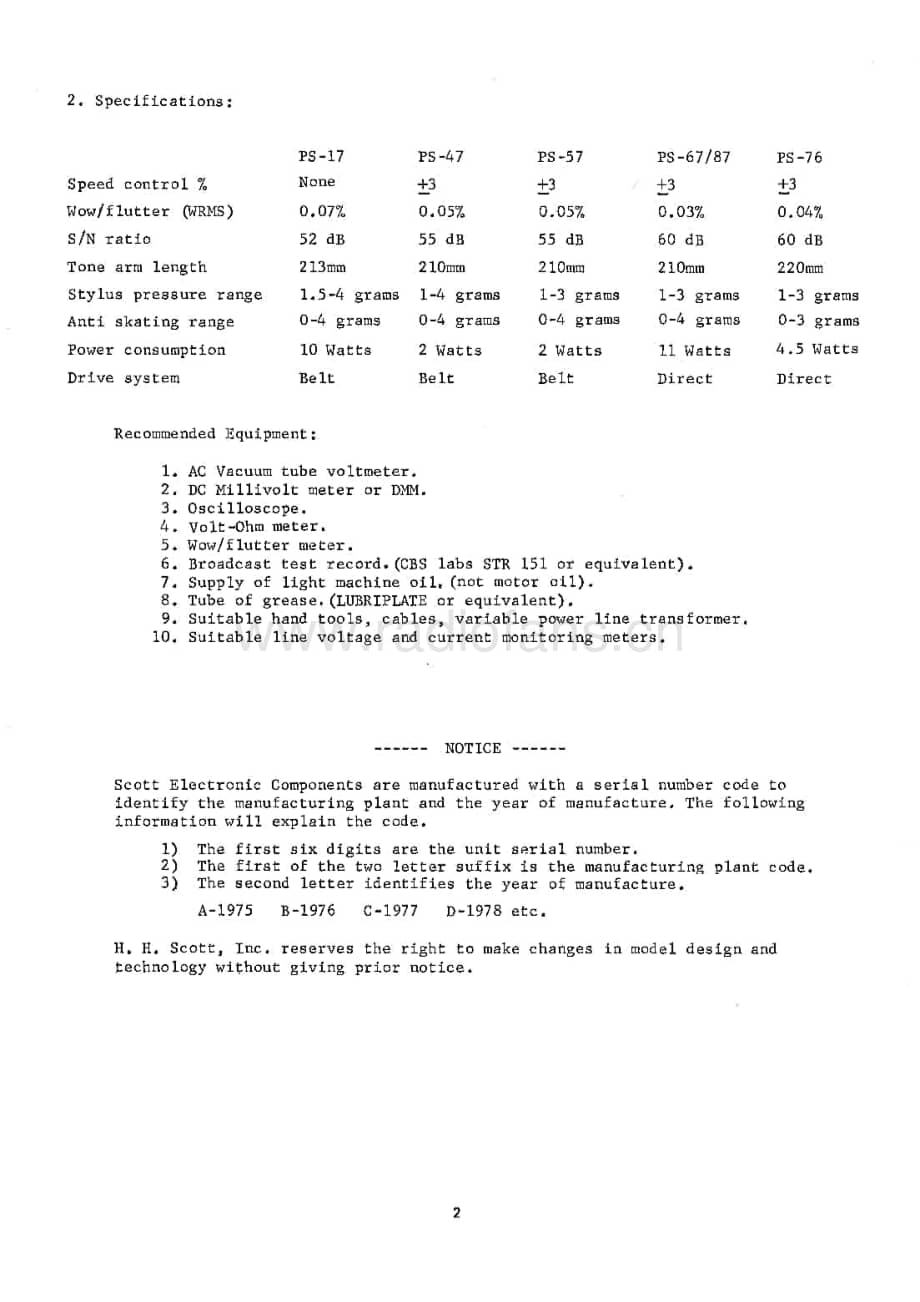 Scott-PS-17-PS-47-PS-57-PS-67-PS-76-PS-87-Service-Manual电路原理图.pdf_第3页