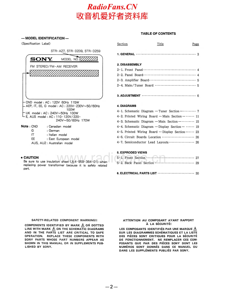 Sony-STR-D209-Service-Manual电路原理图.pdf_第2页