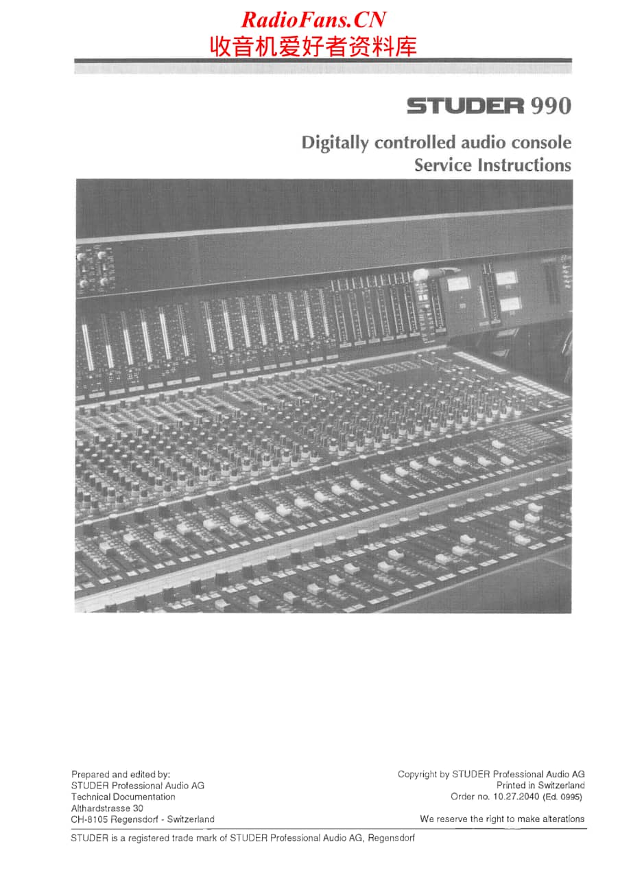 Studer-990-Service-Manual-Section-1电路原理图.pdf_第1页